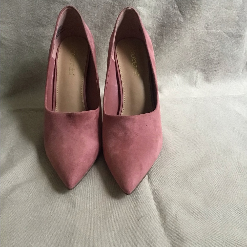 Rose pink heels